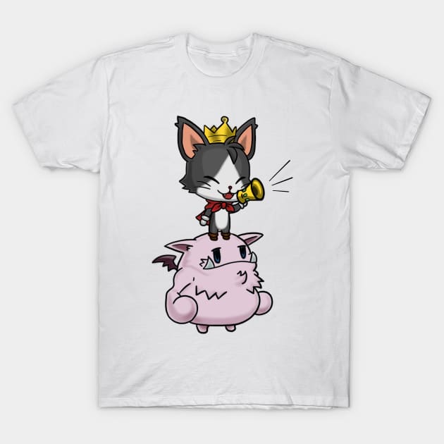 Chibi Cait Sith Final Fantasy 7 Light colors T-Shirt by Gamers Utopia